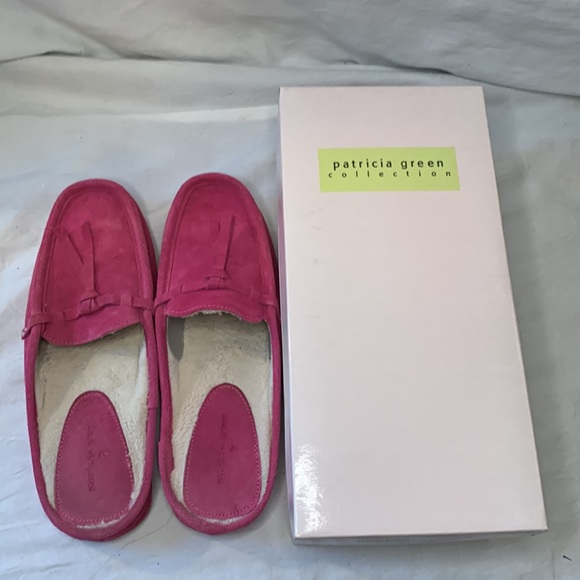 Patricia Green Collection Leather Slip-on Shoes Size 7 w/Original Box - Picture 5 of 7